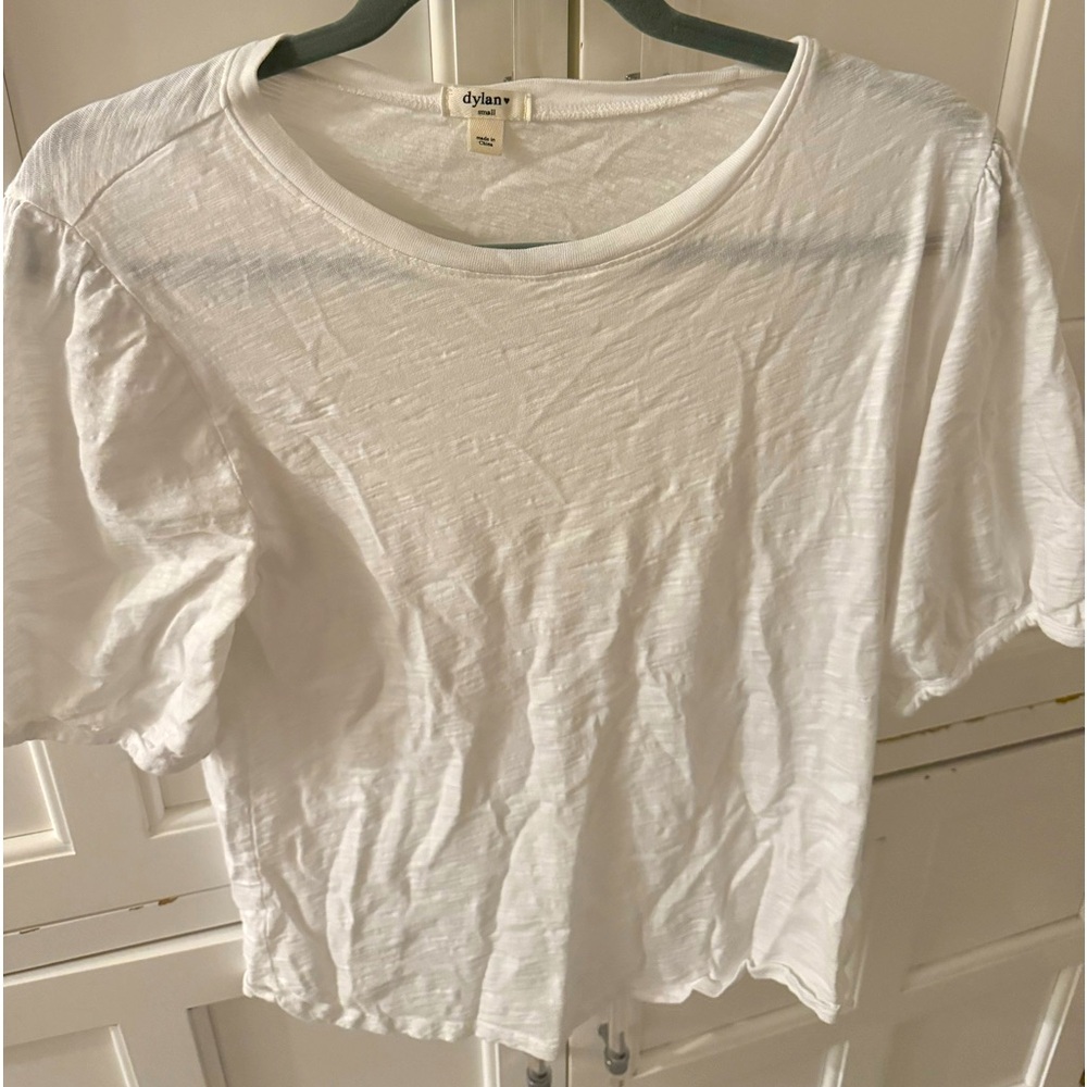 White Dylan top, size small
